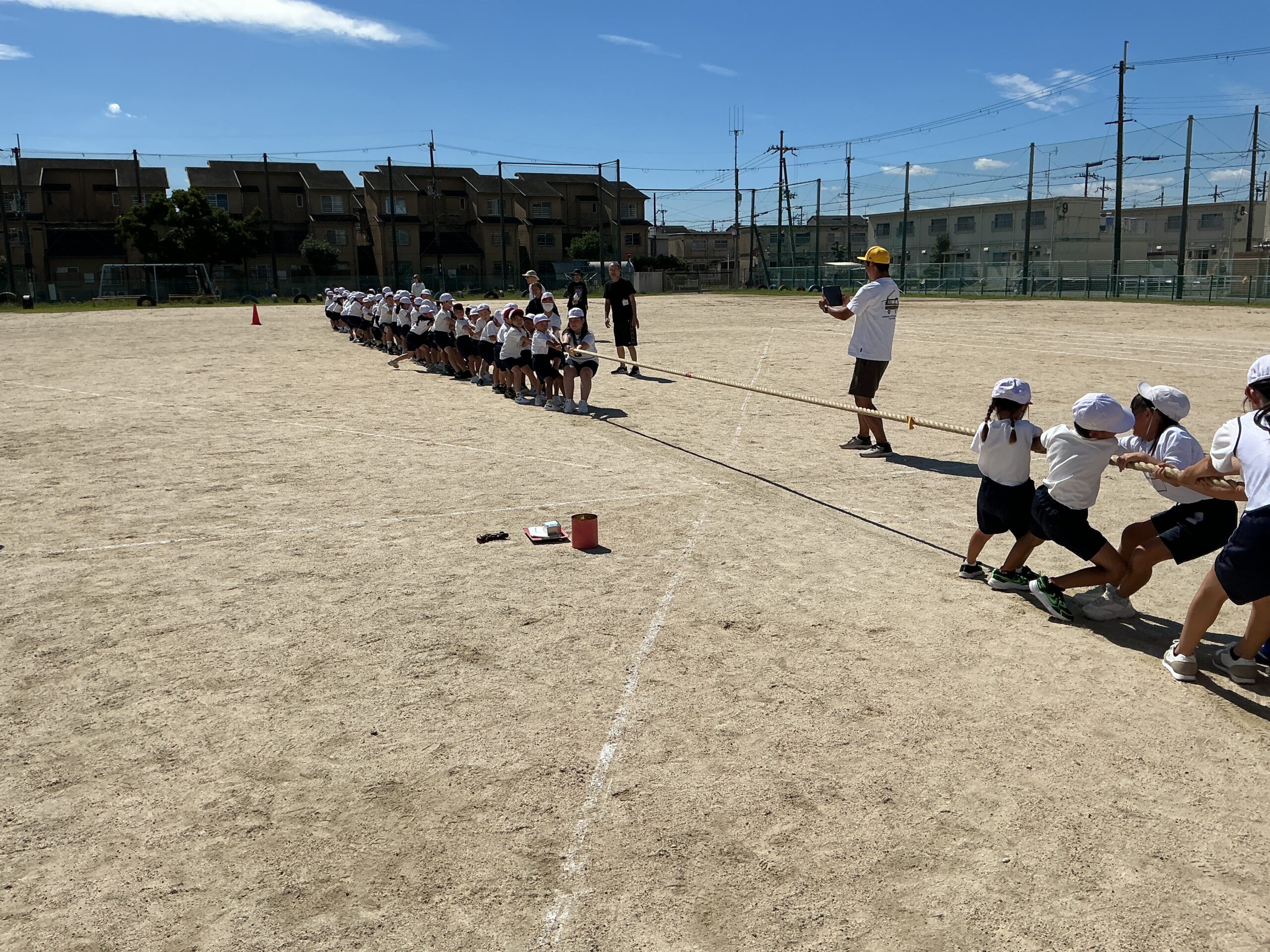 運動会色別集会