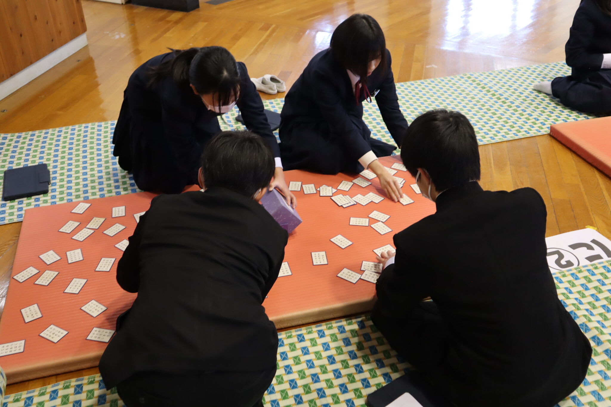 新春カルタ大会 - 京丹波町立和知中学校