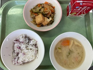 7月13日　今日の給食