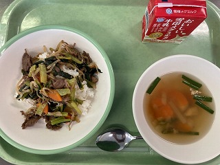 9月13日　今日の給食