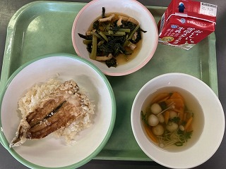 9月15日　今日の給食