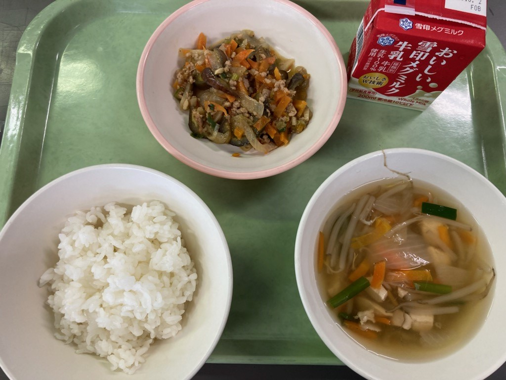 9月20日からの給食