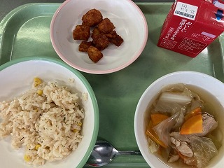 9月7日　今日の給食