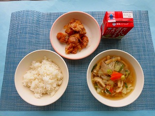 10月6日今日の給食