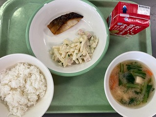 10月18日の給食