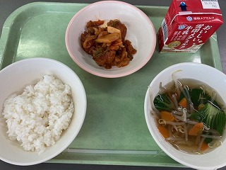 10月19日の給食