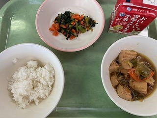 10月20日の給食