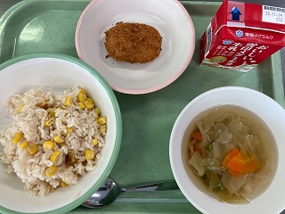 11月2日の給食