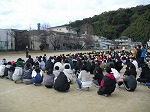 １月17日　避難訓練(地震)