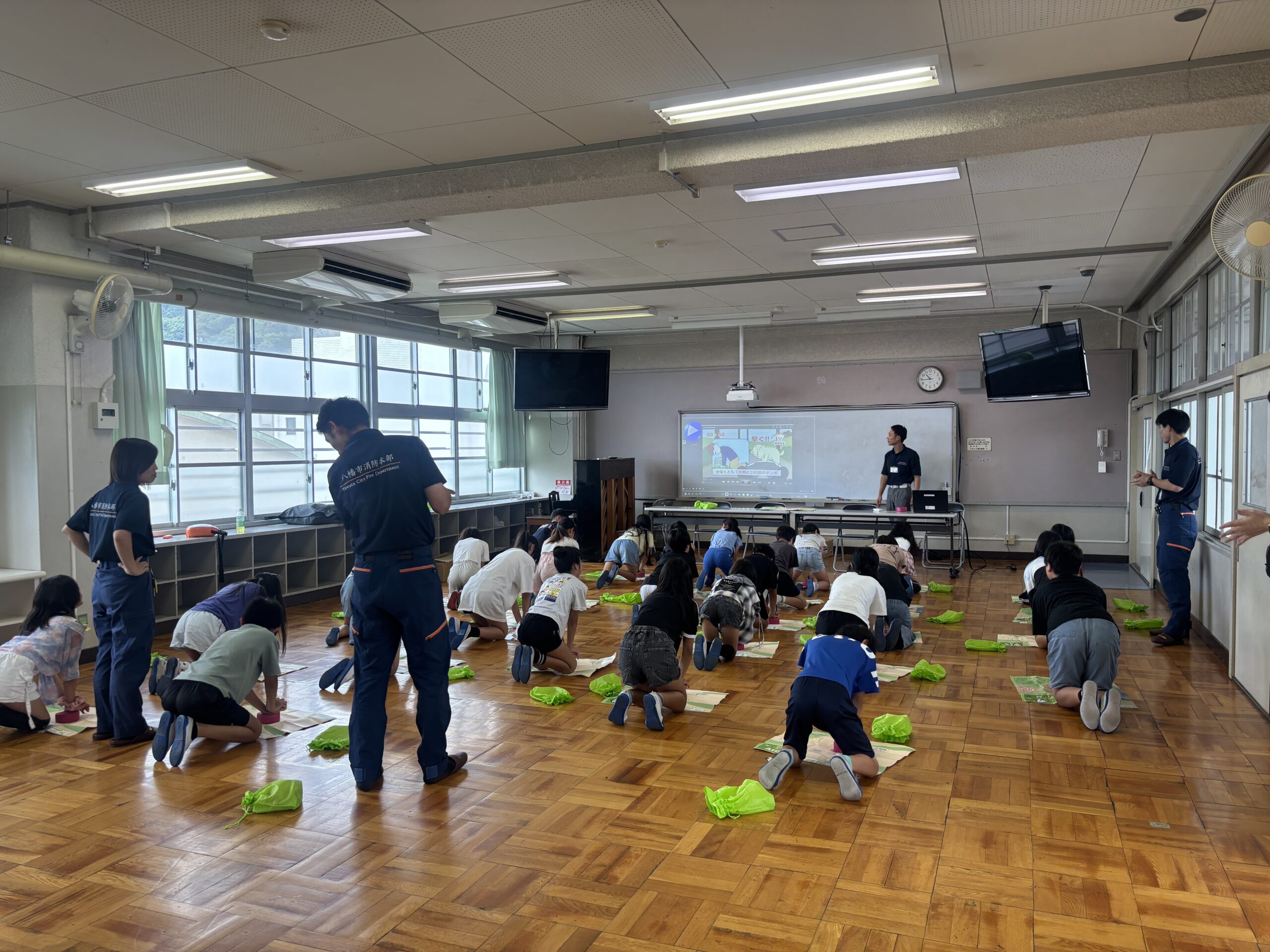 5年生　救命救急講習会