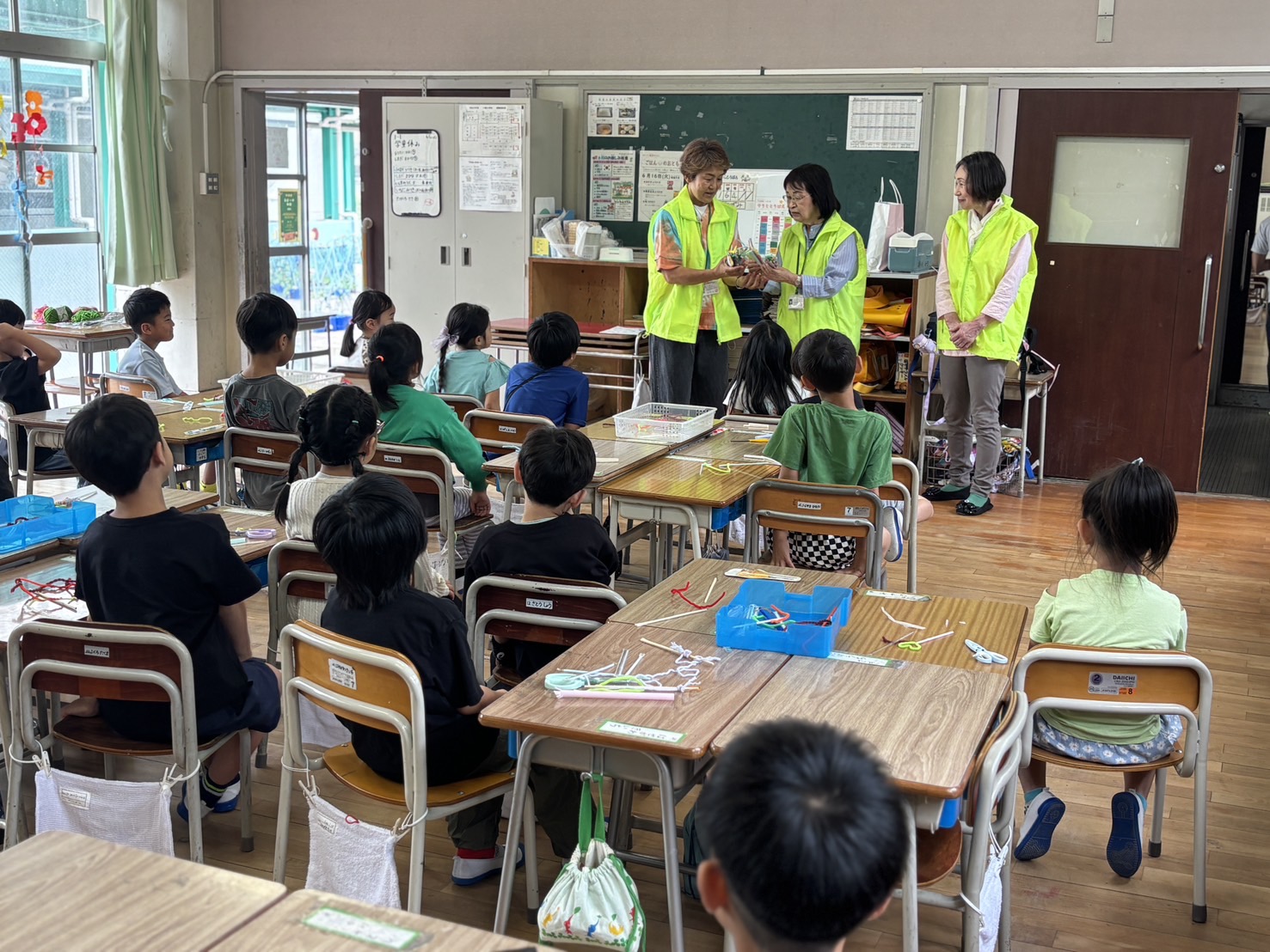 主任児童委員さんが来校されました！