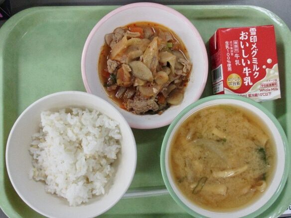 今週の給食(7/6〜7/8)
