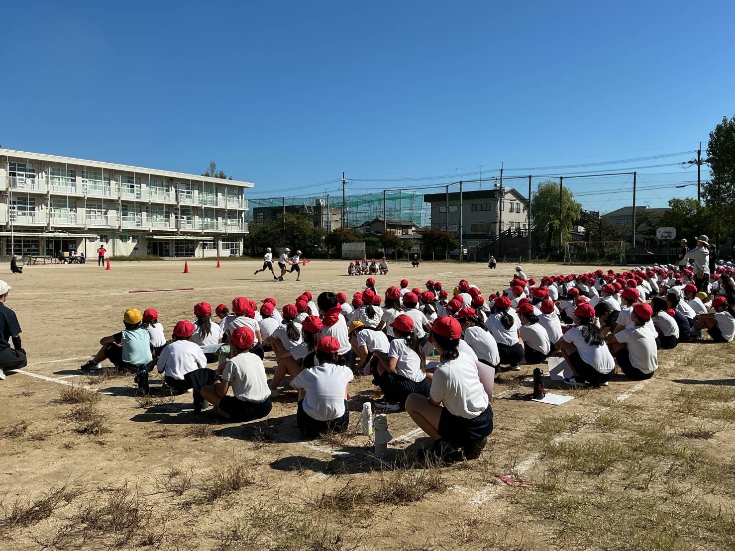 運動会の全校練習と全校種目練習がありました！