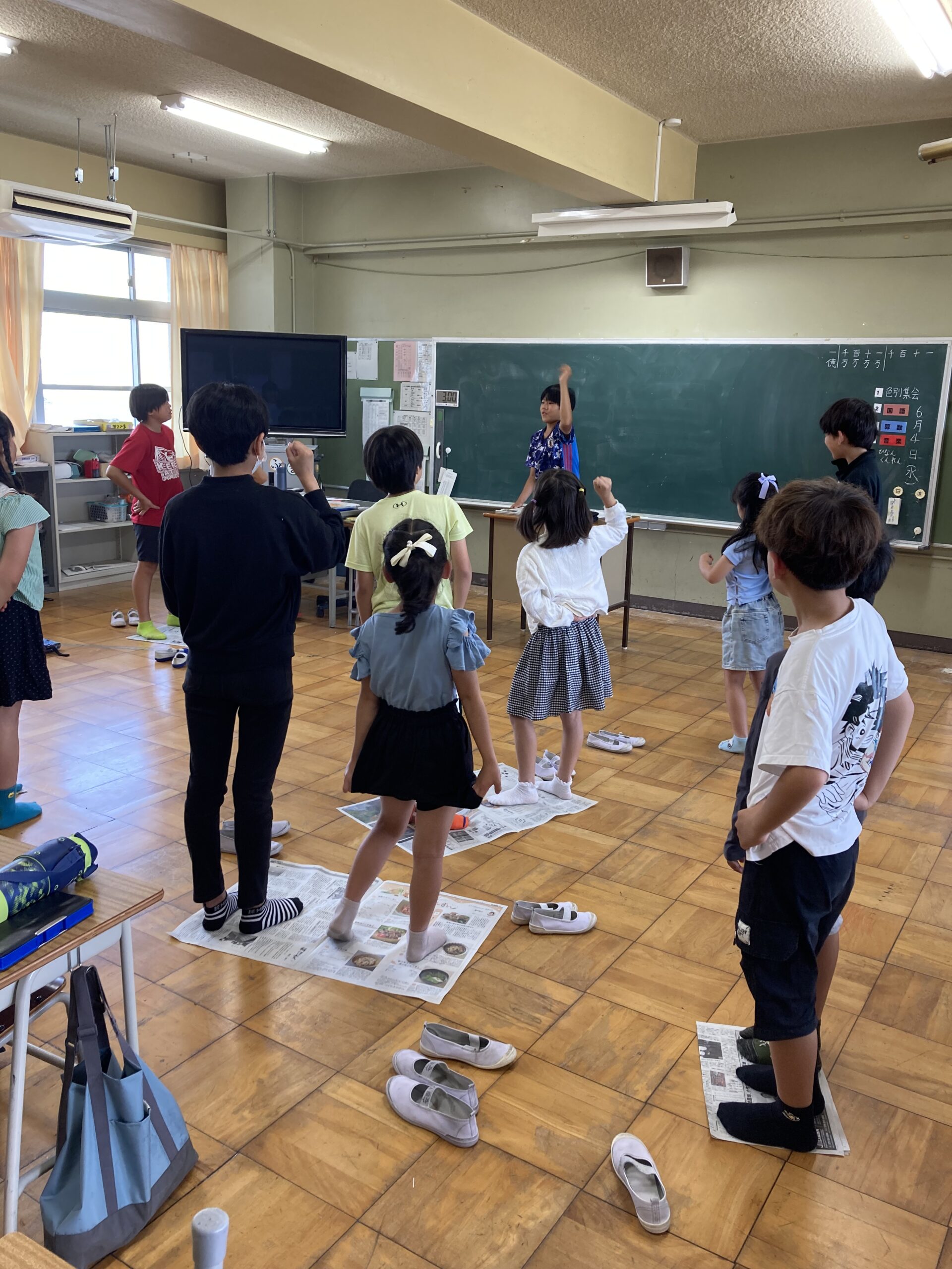 色別集会がありました
