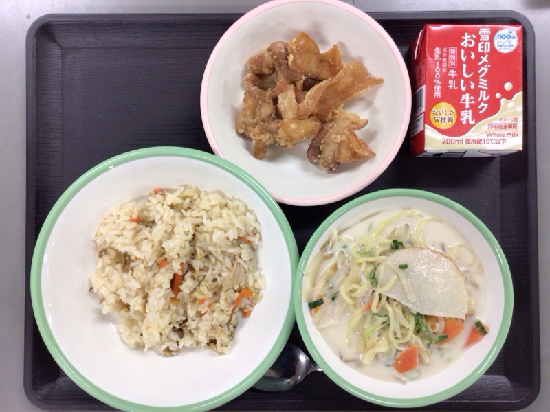 2月12日の献立（リクエストリレー献立）