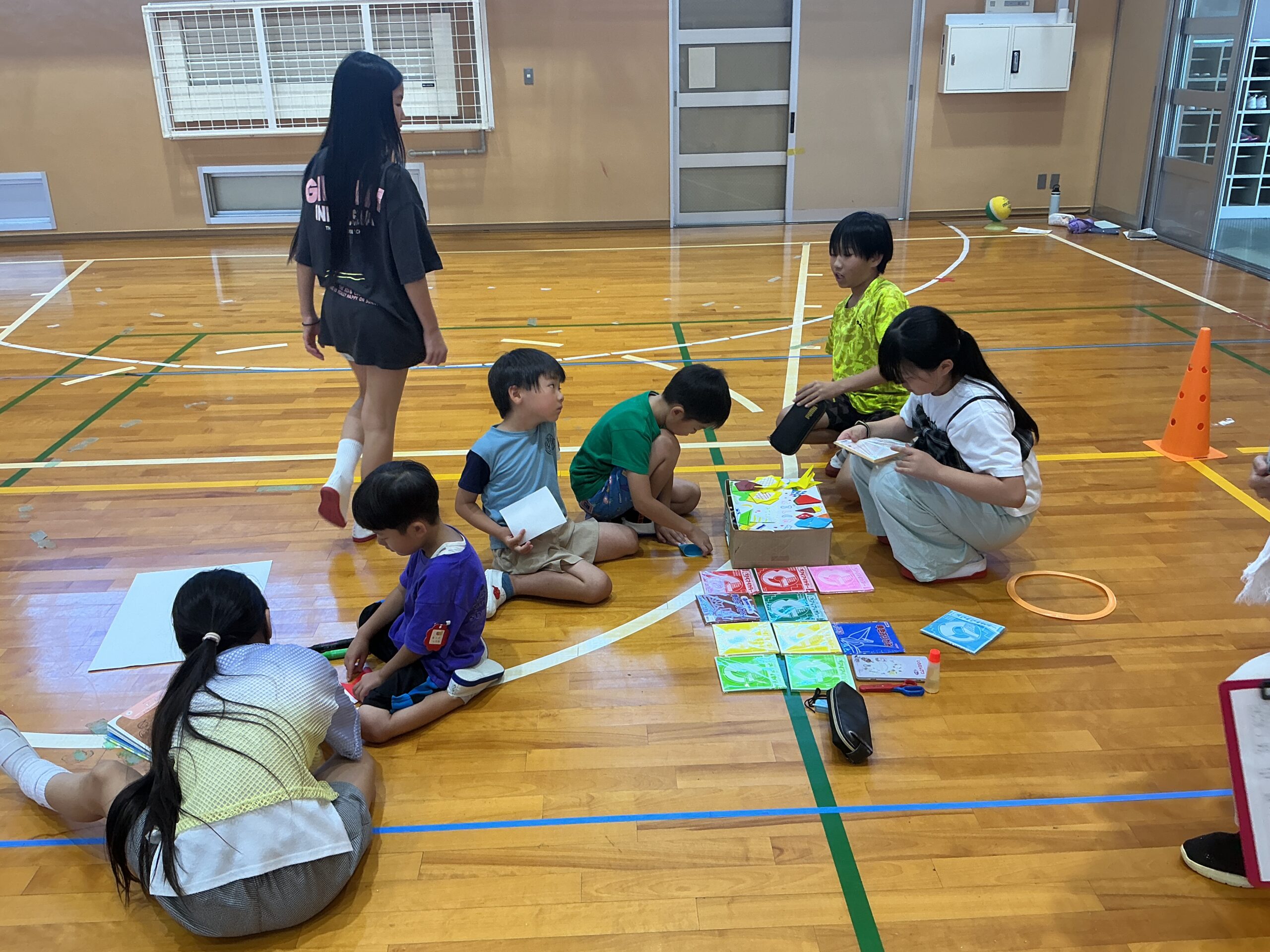 5年生 有都こども園との交流会