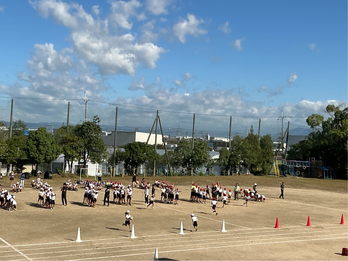 運動会に向けて① 色別集会を行いました